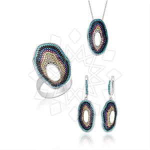 925 Sterling Silver Luxe  Unique Sets
