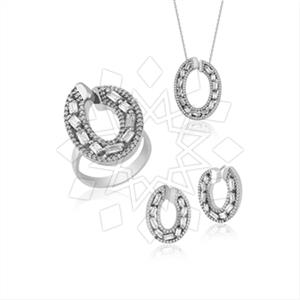 925 Sterling Silver Luxe  Unique Sets