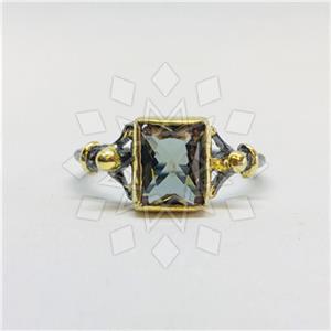 925 Sterling Silver Minimal Dainty Gemstone Rings