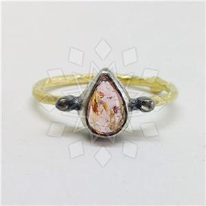 925 Sterling Silver Minimal Dainty Gemstone Rings