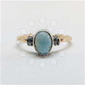 925 Sterling Silver Minimal Dainty Gemstone Rings