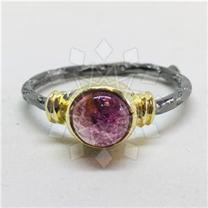 925 Sterling Silver Minimal Dainty Gemstone Rings