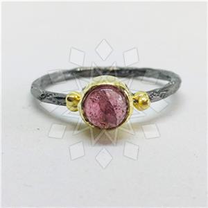 925 Sterling Silver Minimal Dainty Gemstone Rings