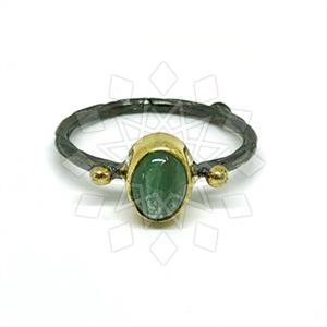 925 Sterling Silver Minimal Dainty Gemstone Rings