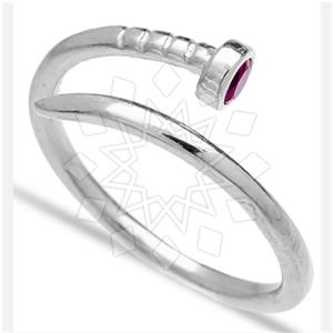 925 Sterling Silver Minimal Dainty Gemstone Rings