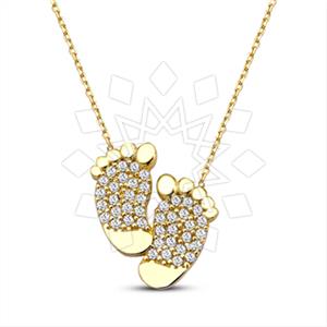 925 Sterling Silver Minimal Dainty Pendant Necklace