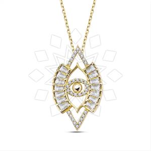 925 Sterling Silver Minimal Dainty Pendant Necklace