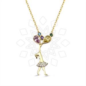 925 Sterling Silver Minimal Dainty Pendant Necklace