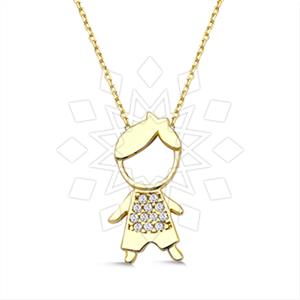 925 Sterling Silver Minimal Dainty Pendant Necklace