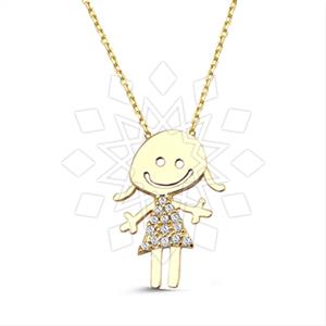 925 Sterling Silver Minimal Dainty Pendant Necklace