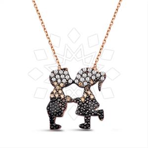 925 Sterling Silver Minimal Dainty Pendant Necklace