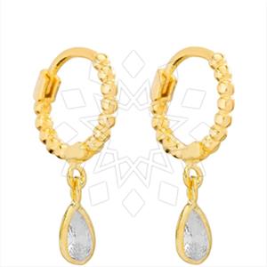 925 Sterling Silver Minimal Dainty Single Drop Earrings