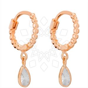 925 Sterling Silver Minimal Dainty Single Drop Earrings