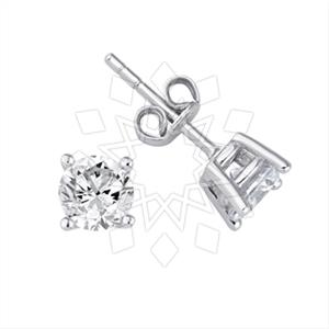 925 Sterling Silver Minimal Dainty Stud Earrings