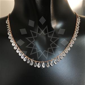 925 Sterling Silver Modern  Choker Necklace