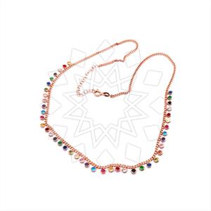 925 Sterling Silver Modern  Choker Necklace