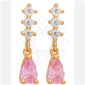 925 Sterling Silver Modern  Dangle Earrings