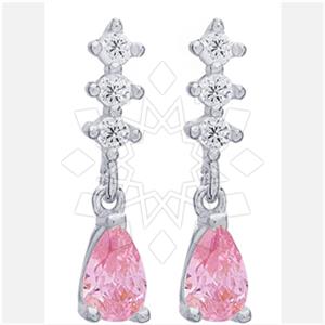 925 Sterling Silver Modern  Dangle Earrings