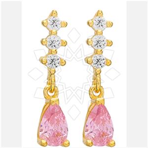 925 Sterling Silver Modern  Dangle Earrings