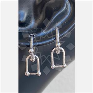 925 Sterling Silver Modern  Dangle Earrings