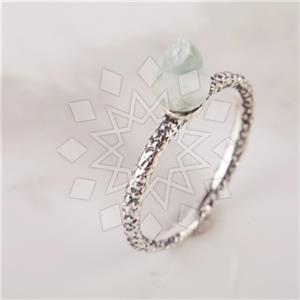 925 Sterling Silver Modern  Gemstone Rings