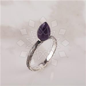 925 Sterling Silver Modern  Gemstone Rings
