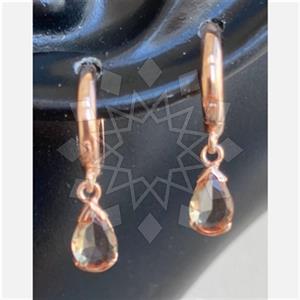 925 Sterling Silver Modern Italian Style  Dangle Earrings