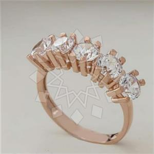 925 Sterling Silver Modern  Multi Gemstone Rings