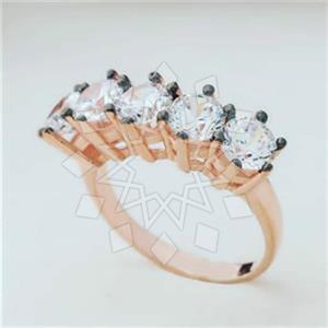 925 Sterling Silver Modern  Multi Gemstone Rings