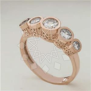 925 Sterling Silver Modern  Multi Gemstone Rings