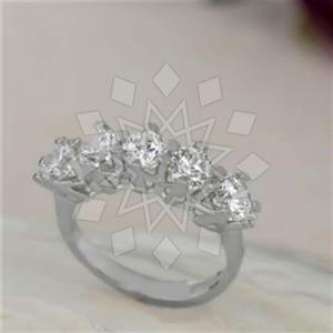 925 Sterling Silver Modern  Multi Gemstone Rings