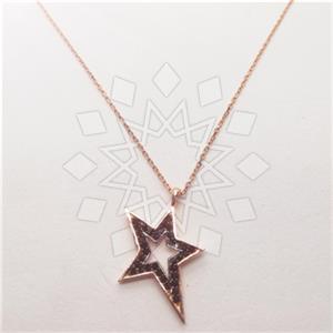 925 Sterling Silver Modern  Pendant Necklace