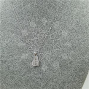 925 Sterling Silver Modern  Pendant Necklace