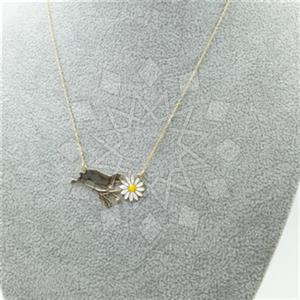 925 Sterling Silver Modern  Pendant Necklace