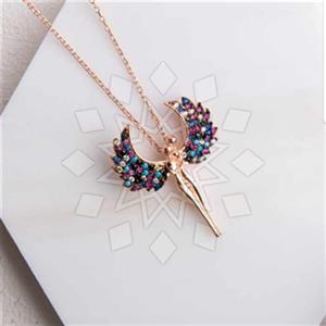 925 Sterling Silver Modern  Pendant Necklace