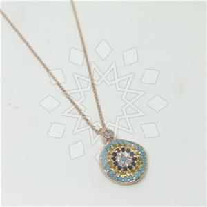 925 Sterling Silver Modern  Pendant Necklace