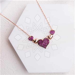 925 Sterling Silver Modern  Pendant Necklace