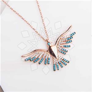 925 Sterling Silver Modern  Pendant Necklace