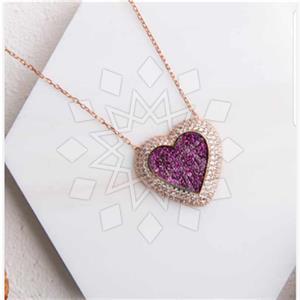 925 Sterling Silver Modern  Pendant Necklace