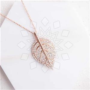 925 Sterling Silver Modern  Pendant Necklace