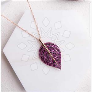 925 Sterling Silver Modern  Pendant Necklace