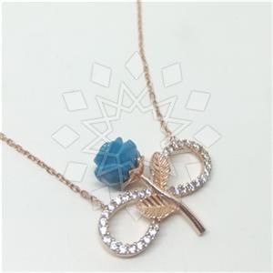 925 Sterling Silver Modern  Pendant Necklace