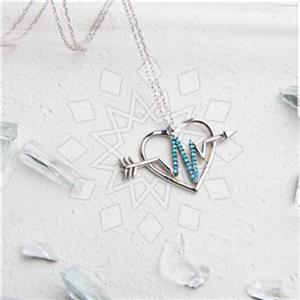 925 Sterling Silver Modern  Pendant Necklace