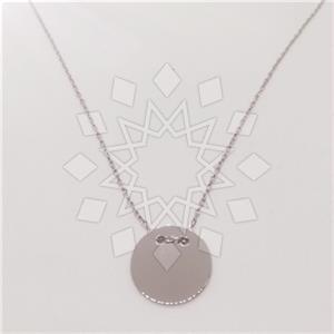925 Sterling Silver Modern  Pendant Necklace