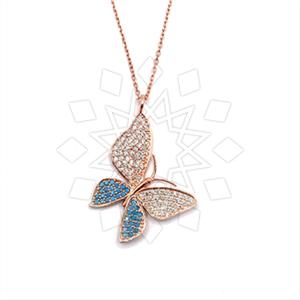 925 Sterling Silver Modern  Pendant Necklace