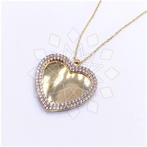 925 Sterling Silver Modern  Pendant Necklace