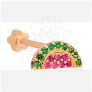 925 Sterling Silver Modern  Stud Earrings