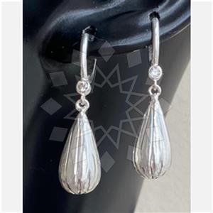 925 Sterling Silver Modern Dangle Earrings