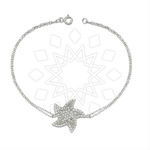 925 Sterling Silver Moon and Stars Classic Bracelets