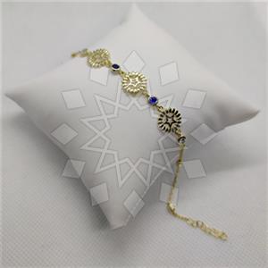 925 Sterling Silver Moon and Stars Geometric Minimal Dainty Classic Bracelets